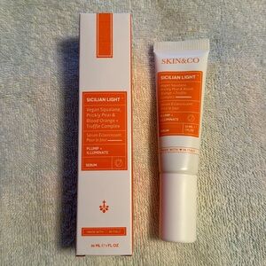 Skin & Co Sicilian Light Brightening Serum Italian Skincare NEW Full Size (1 oz)